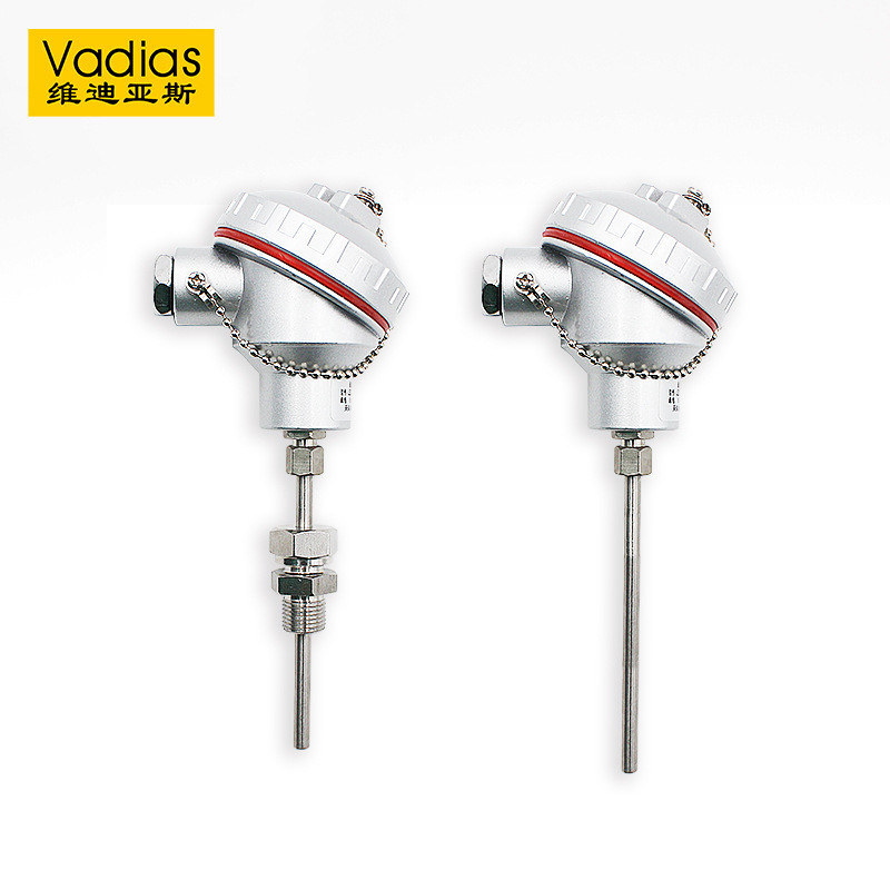 Vidias เซ็นเซอร์อุณหภูมิหุ้มเกราะ pt100pt1000 Transformer K-Type Thermocouple Sensor Probe