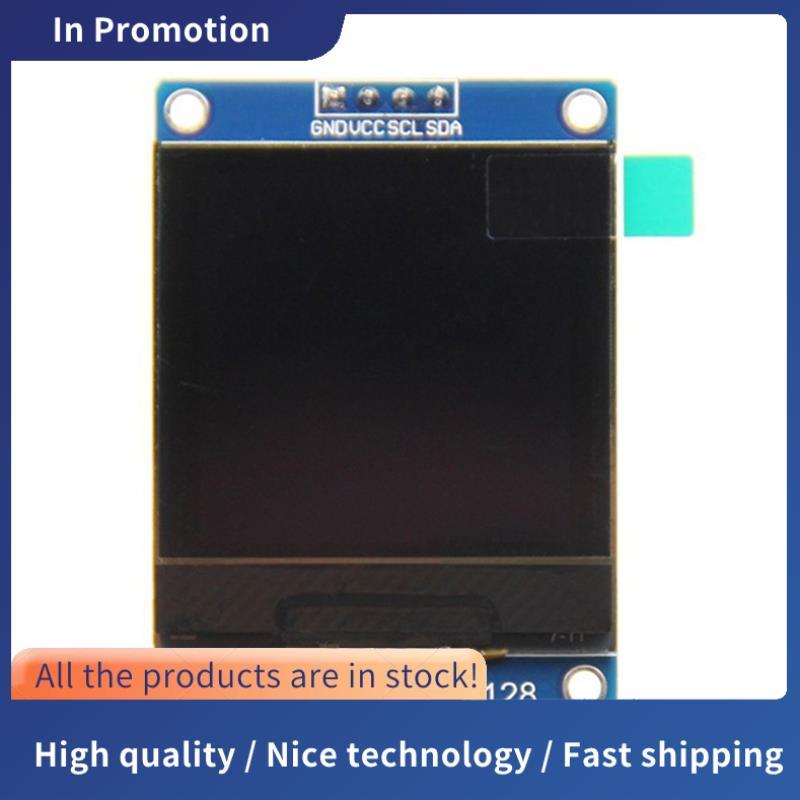 1.5" SH1107 โมดูลหน้าจอ OLED 128x128, อินเทอร์เฟซ, 4PIN สําหรับ 51 STM32 P22101 Electronics
