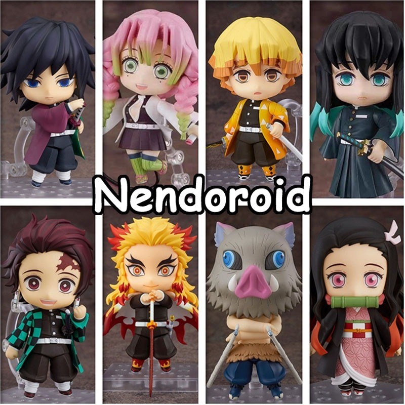 รุ่น Q Nendoroid 2217 Ganlu วัดแก้ว 2218 Tokito Muichiro Pvc ตัวเลขการกระทํา Figurines Boy ของสะสมขอ