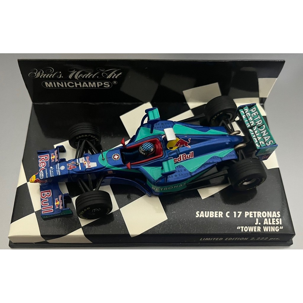 Minichamps Minichamps 1/43 Sober C17 Tower Wing รถ Sober Fleet 1998 Race Season Tower Wing Driver ฝร