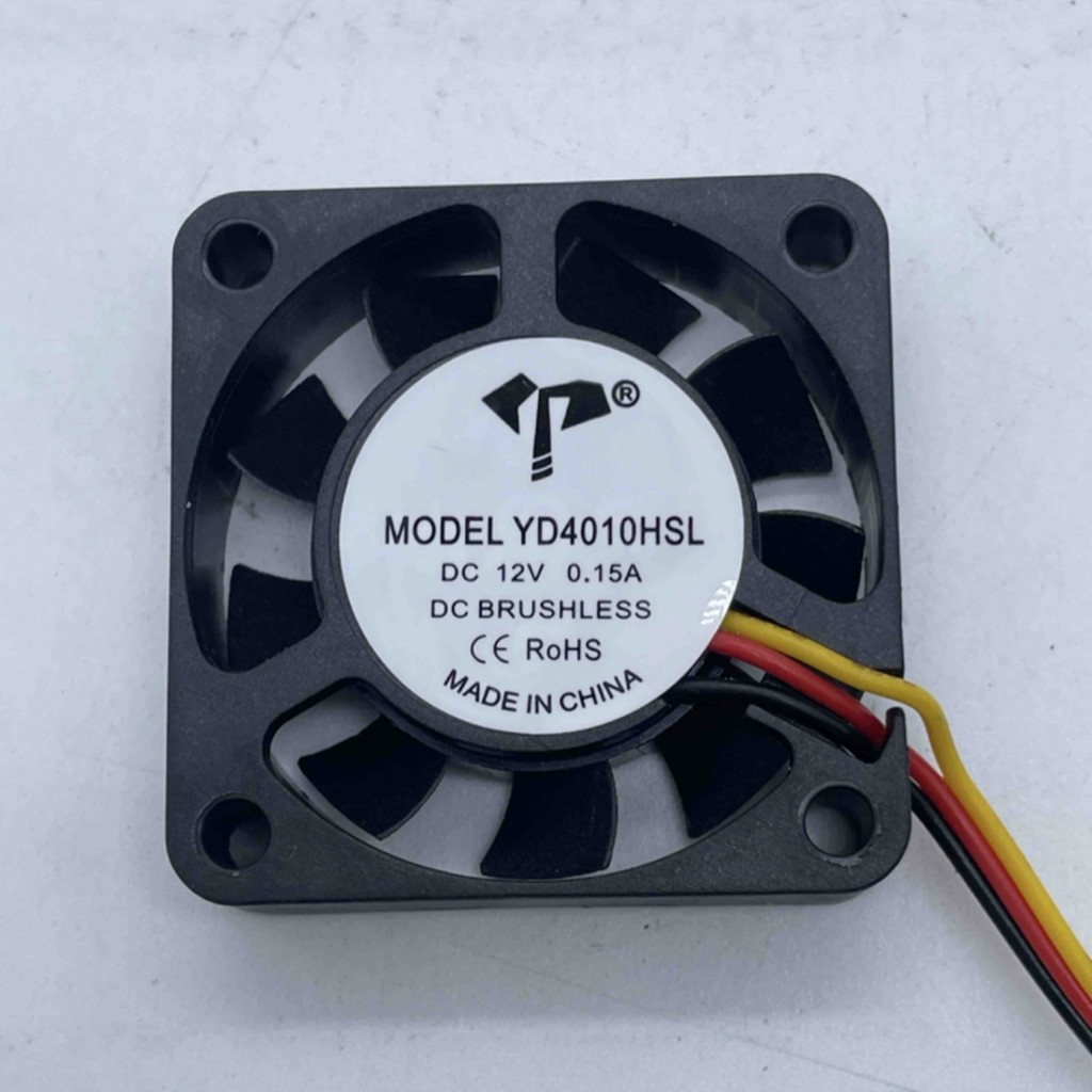 YD4010HSL 4010 12V 0.15A พัดลมระบายความร้อนแชสซีเงียบ