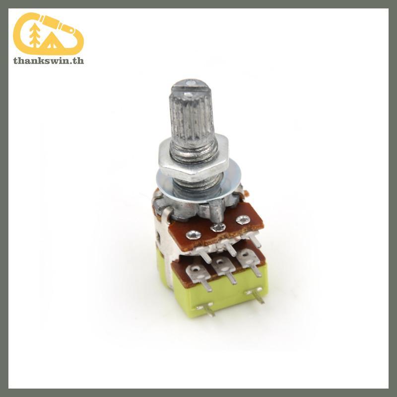 Thankswin B50K 50K Ohm Dual Linear Taper Volume Control Switchesometer Switch th