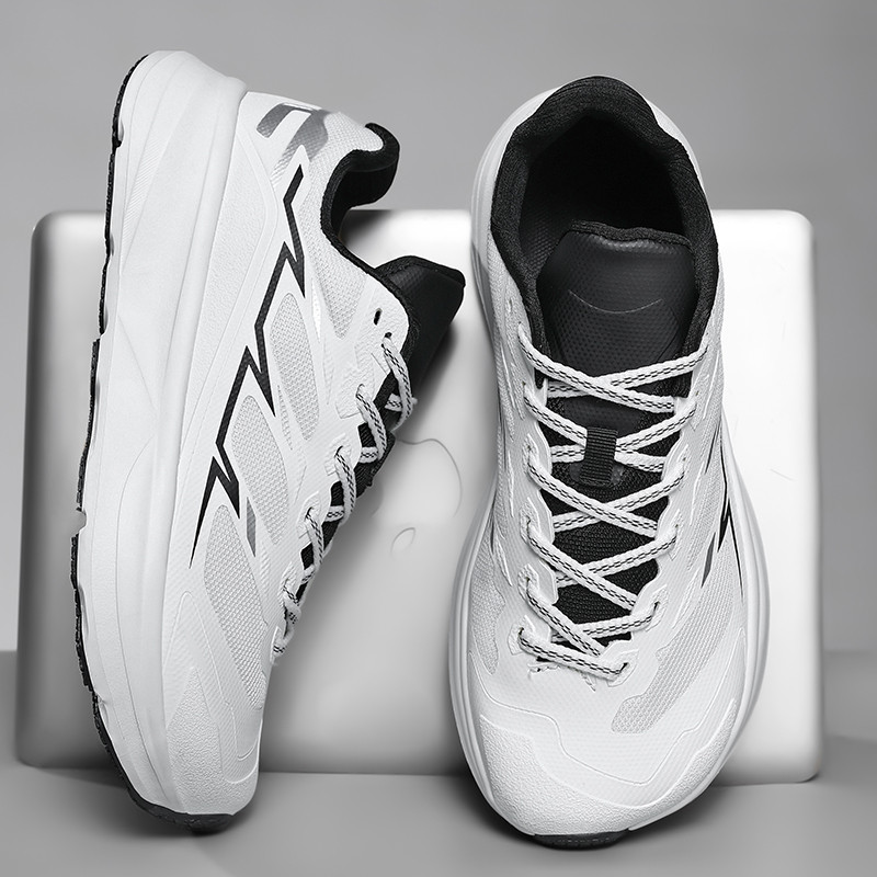 Wide Toe Men รองเท้าผ้าใบ Minimalist Barefoot รองเท้าน้ําหนักเบา Breathable Zero Soles กลางแจ้ง Casual เดินกีฬารองเท้า