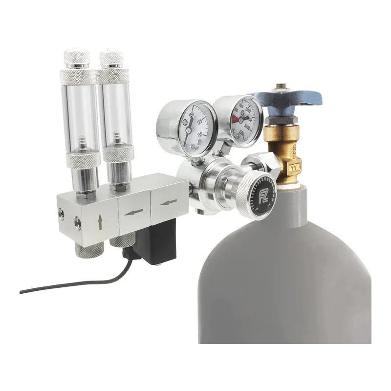 Fzone Pro Aquarium Co2 Regulator ความดัน Solenoid วาล์วสูงอุปกรณ์เสริมถังปลาอุปกรณ์คาร์บอนไดออกไซด์ 