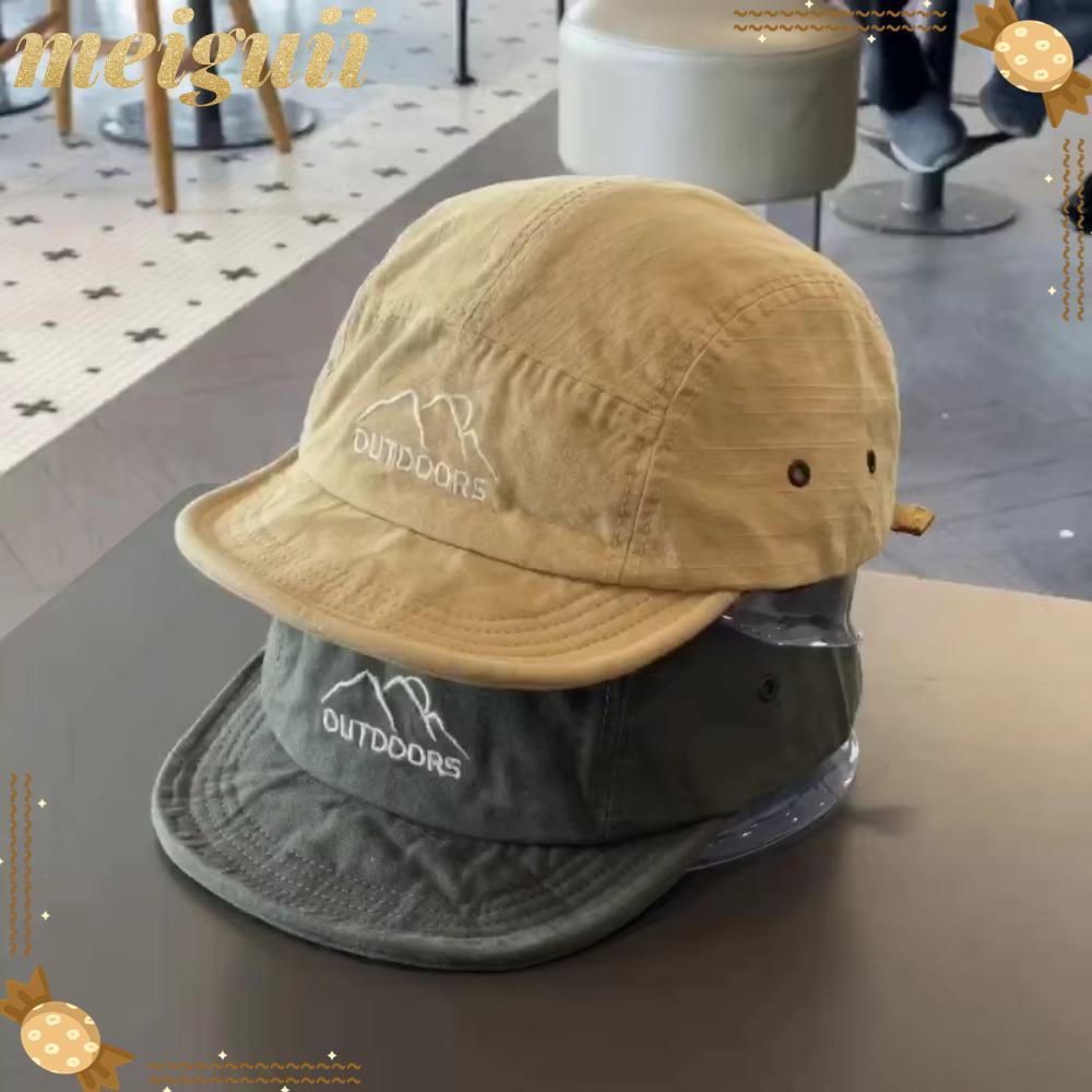 หมวกกันแดดปรับได้ สำหรับทั้งผู้หญิงและผู้ชาย ออกแบบมาเพื่อกิจกรรมกลางแจ้ง พกพาสะดวก แห้งไว และมีน้ำหนักเบา