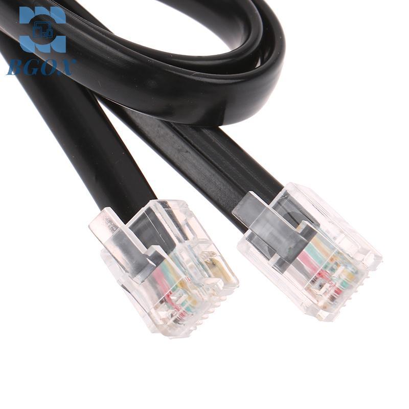 [BGOX] RJ12 6P6C ST-4 ST4 Autoguide สายกล้องสําหรับ Ioptron Auto Guide iEQ30 Ieq45 Kabel หัวคริสตัลโ