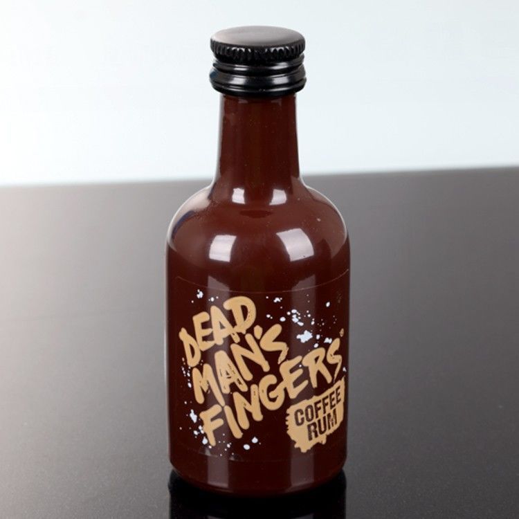 มินิไวน์รุ่นไวน์ต่างประเทศกาแฟ RUM Demeng Finger Caribbean COFFEE RUM 50ml ขวดแก้วชิม 1106YJ