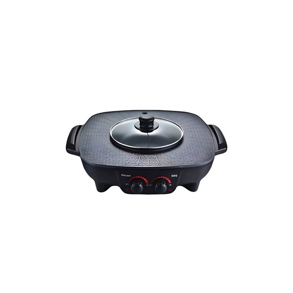 MY HOME - Electric Grill + Sukiyaki Pot (1500W) BQ-3101 :::