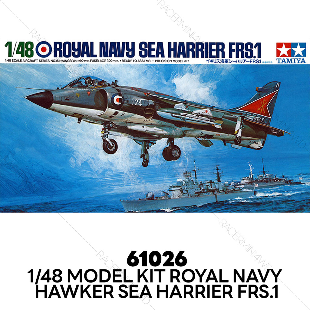 TAMIYA 61026 1/48 Model Kit Hawker Sea Harrier