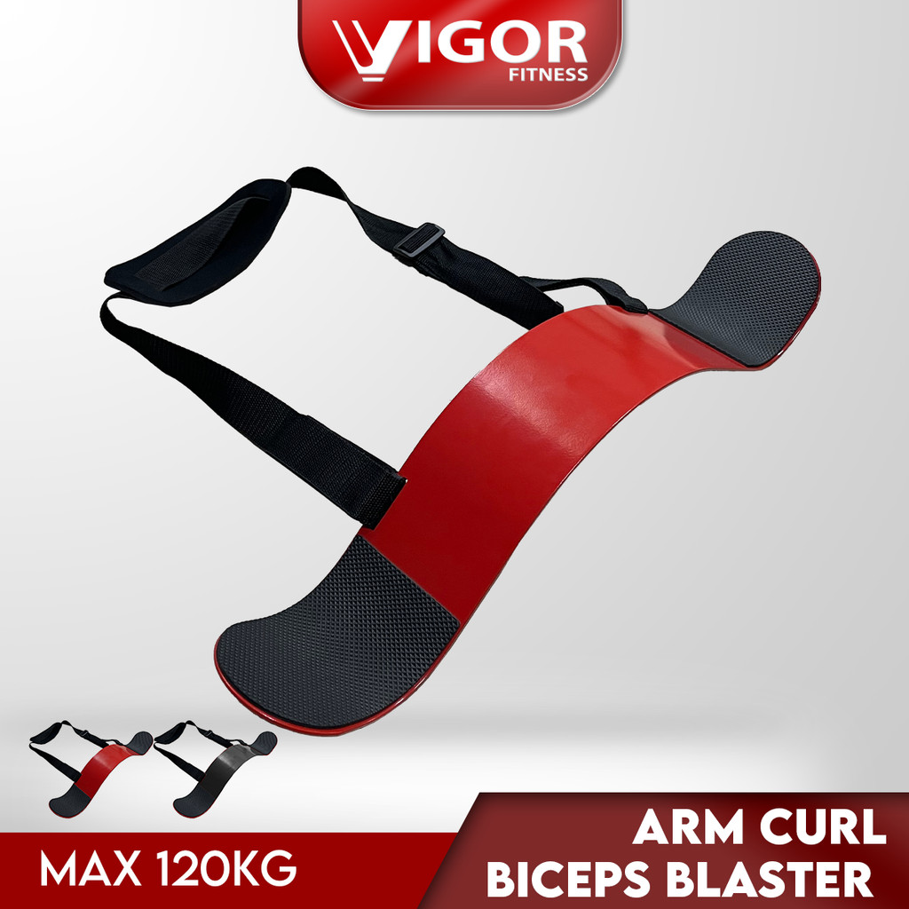 Vigor Fitness Super Arm Blaster Spring Steel Wider Bicep Isolator / keluli Spring Super Arm alaster