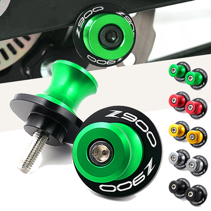 เหมาะสําหรับ Kawasaki Z900 Z1000SX Z650 Z800 Z1000 Z1000R 2015-2023 รถจักรยานยนต์ CNC Slider Bracket 8 มม.สกรูด้านหลัง Rocker Arm Spool
