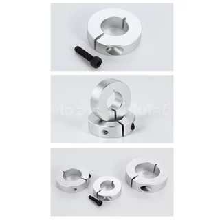 SCSAW ตัวล็อคเพลา อลูมิเนียม รูเพลา 6-30mm Aluminum Shaft Lock Clamp SCSAW Open type Optical Axis collar ตัวล็อคแกน ป...