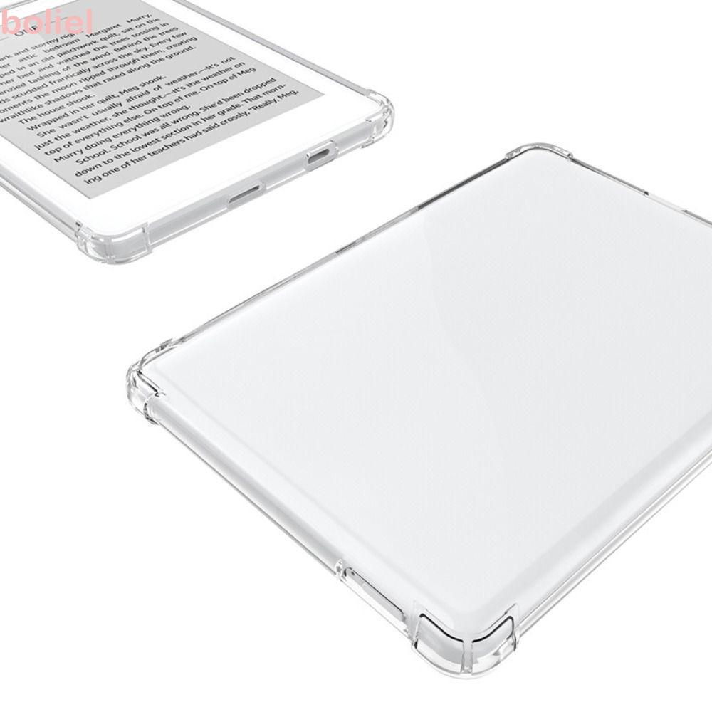 BOLIEL 7.8 นิ้ว E-Reader, ฝาครอบป้องกันกันกระแทกทนต่อการสึกหรอ, คุณภาพสูง TPU Air Bag Transparent Ba