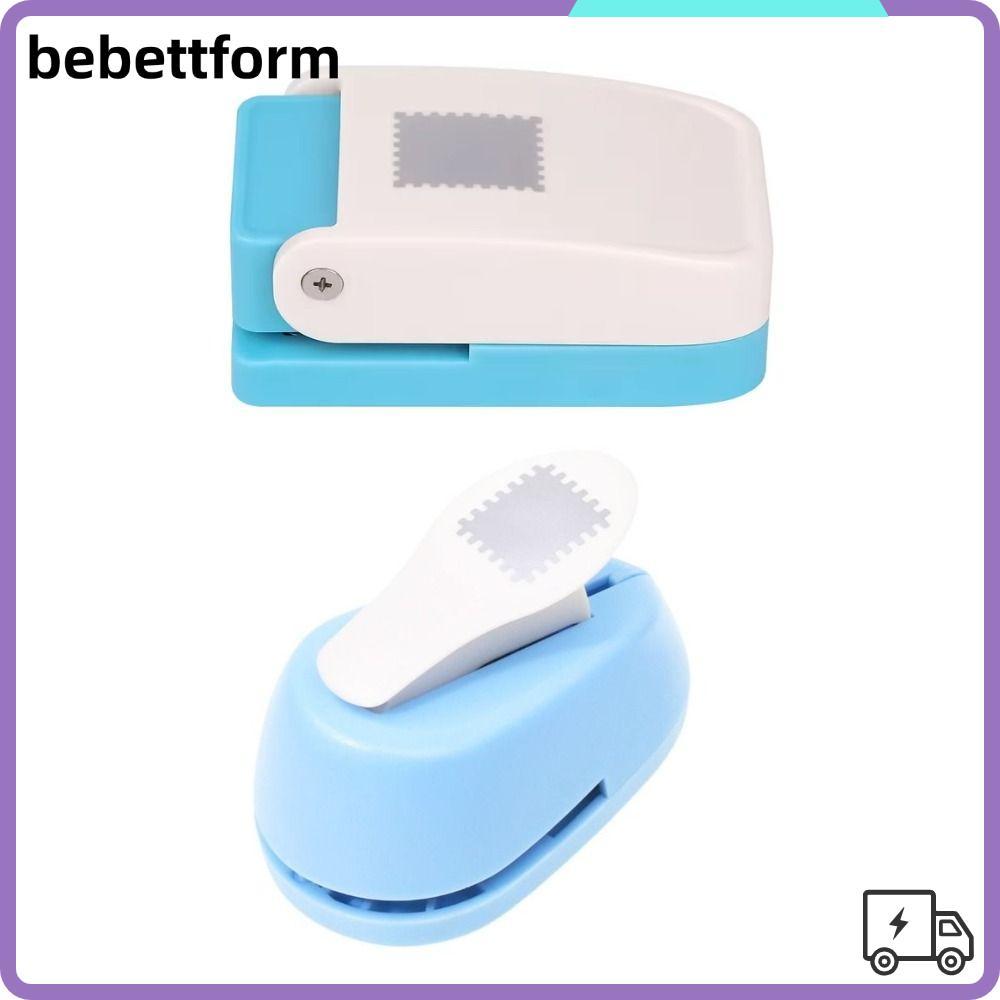LUCKY Stamp Border Punch, Embosser DIY Crafts Stamp ลายนูน| ทําด้วยมือประหยัดแรงงานประณีตแสตมป์รูปร่