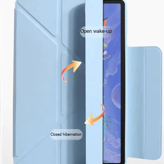 เคสป้องกันฝาพับปิดแม่เหล็กแกน 3+Y สำหรับ Galaxy Tab A11+ A11 S6 Lite A9+/A9 S9 FE S10FE+ A8/ S7/S8/S7FE/S7+ กันกระแทกและ