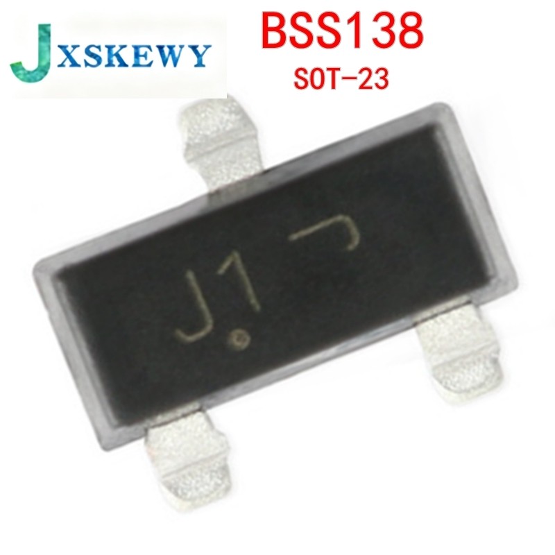 100PCS BSS138LT1G SOT23 BSS138 SOT-23 MOSFET SMD J1 MOS field effect ทรานซิสเตอร์ใหม่ IC ในสต็อก