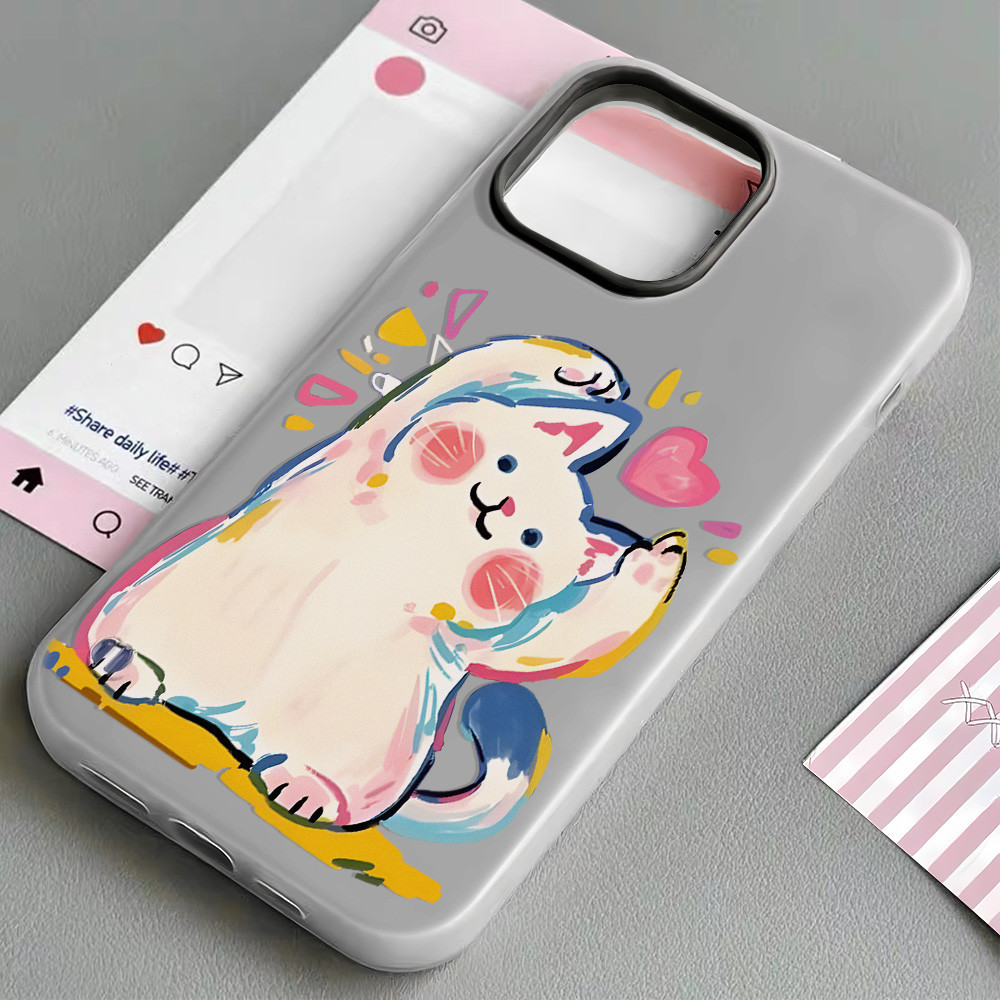 เคสโทรศัพท์ For iPhone 13 11 16 pro max Case iPhone 11 14 15  pro max 12 14 pro max 2 in 1 เยลลี่ สร้อยข้อมือ