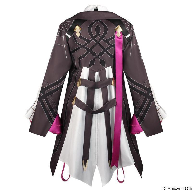 Honkai Star Rail Game Kafka เครื่องแต่งกายคอสเพลย์ วิกผม สําหรับผู้หญิง