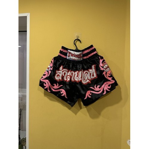 2025 New Twins Special Boxing MMA Muay Thai Kickboxing MMA Pink Shorts Size M