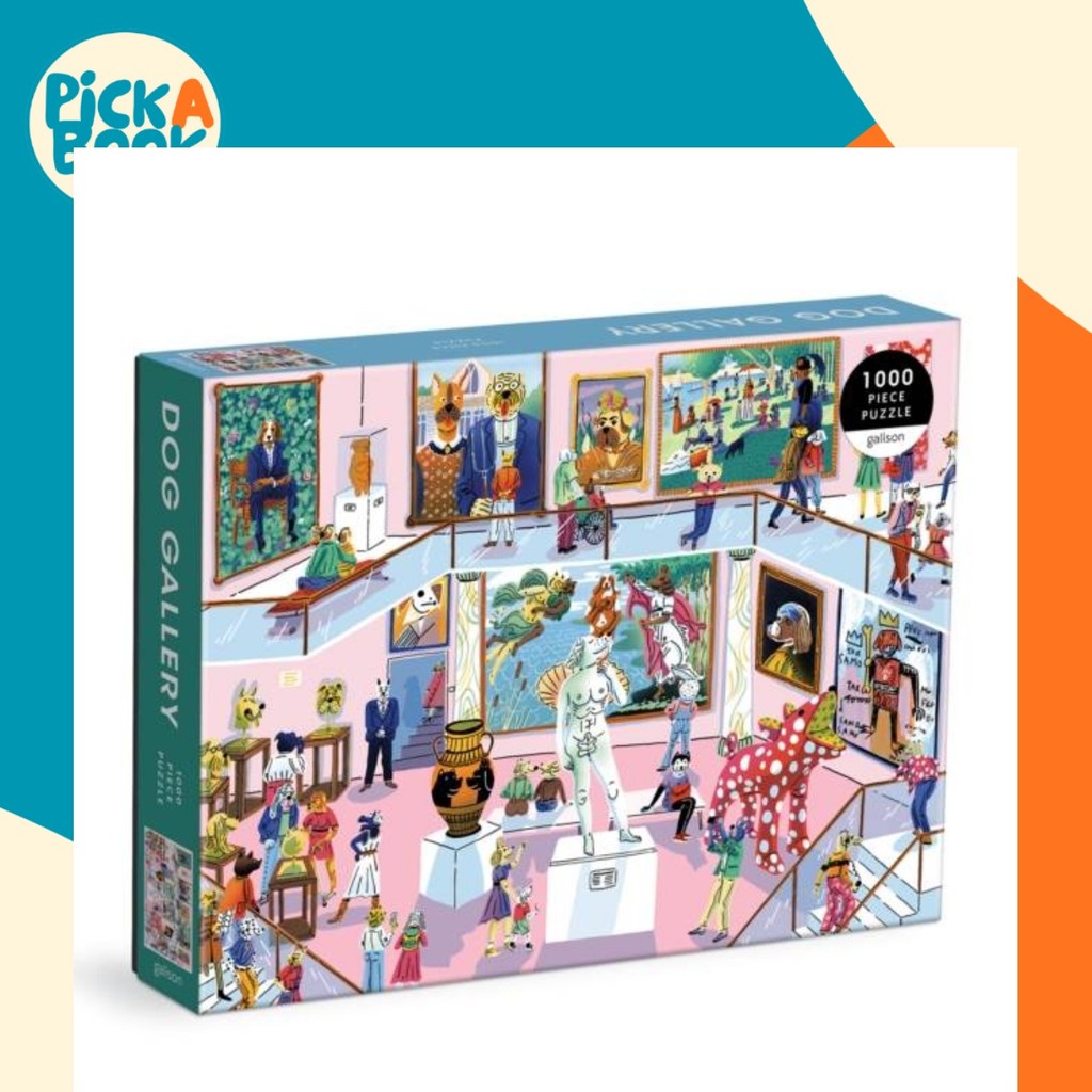- Dog Gallery 1000 Piece Puzzle โดย Galison (ฉบับสหราชอาณาจักร ปกอ่อน)