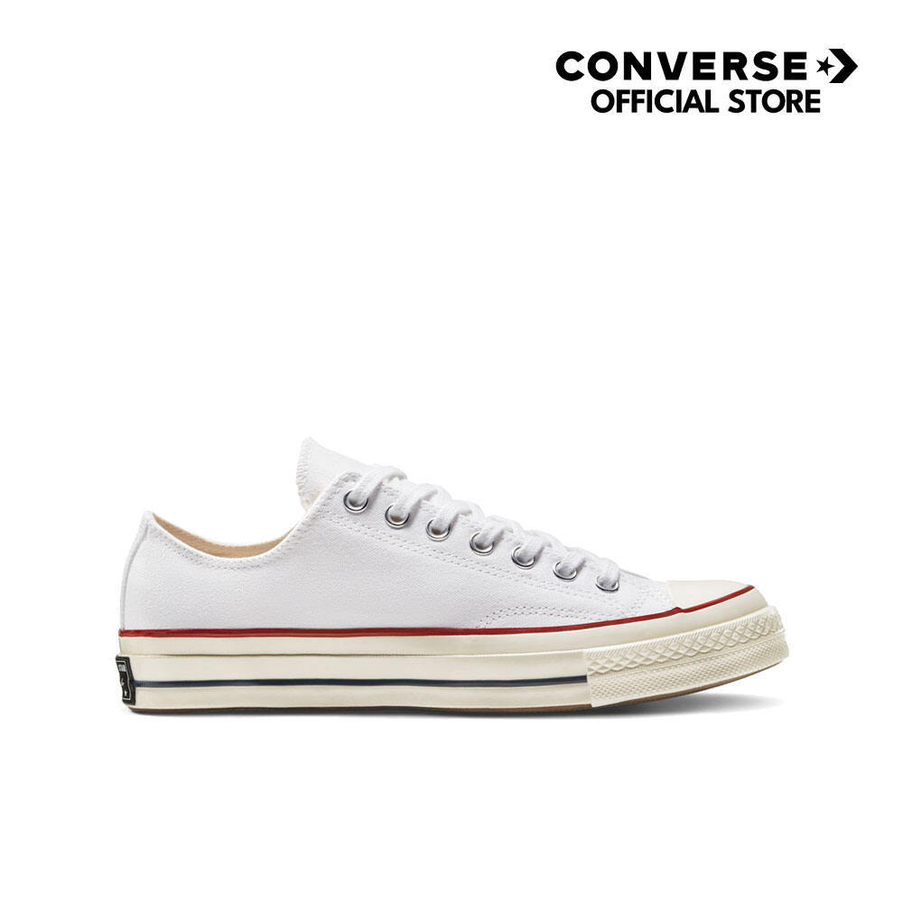 CONVERSE รองเท้าผ้าใบ รุ่น CHUCK 70 OX WHITE - 162065CU_F0WTXX - สีขาว UNISEX