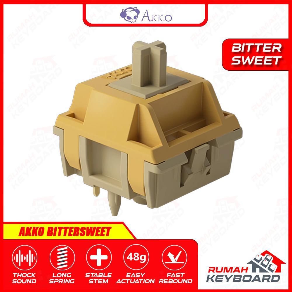 AKKO BITTERSWEET - 5 PIN - 48g - PCB Mount - Tactical - Switch - คีย์บอร์ดแบบกลไก