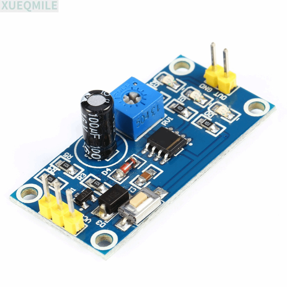 QINZHUAN ภายนอก Trigger Delay โมดูล,ภายนอก Trigger NE555 ชิปปรับ NE555 โมดูล, 0-120s Delay 5-12V Del