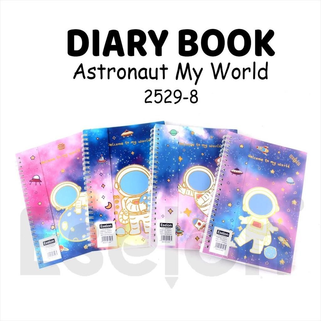 Diary Spiral A5 ASTRONAUT 2529-8 / Diary Spiral 80 LBR
