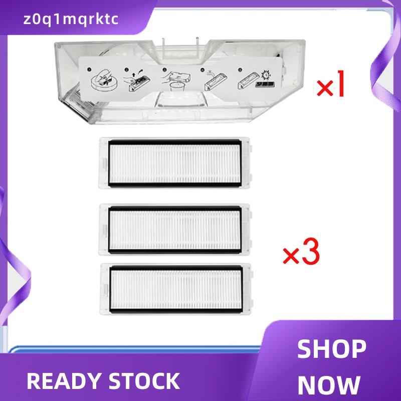 z0q1mqrktc ชุดกรองฝุ่น (3 ตัวกรอง) สําหรับ Q Maxv Q Pro P10 Pro หุ่นยนต์เครื่องดูดฝุ่นอุปกรณ์เสริม