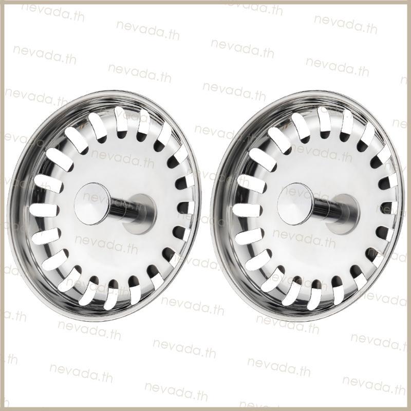 Steel Sink Stoppers Rustproof Strainer Sink Plugs for 80 to 82mm Basins Drain