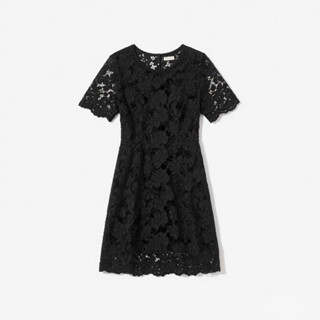 PX พร้อมส่ง(คละลาย) เดรสลูกไม้ มีซับใน เดรสผู้หญิงสีดำ เดรสส…