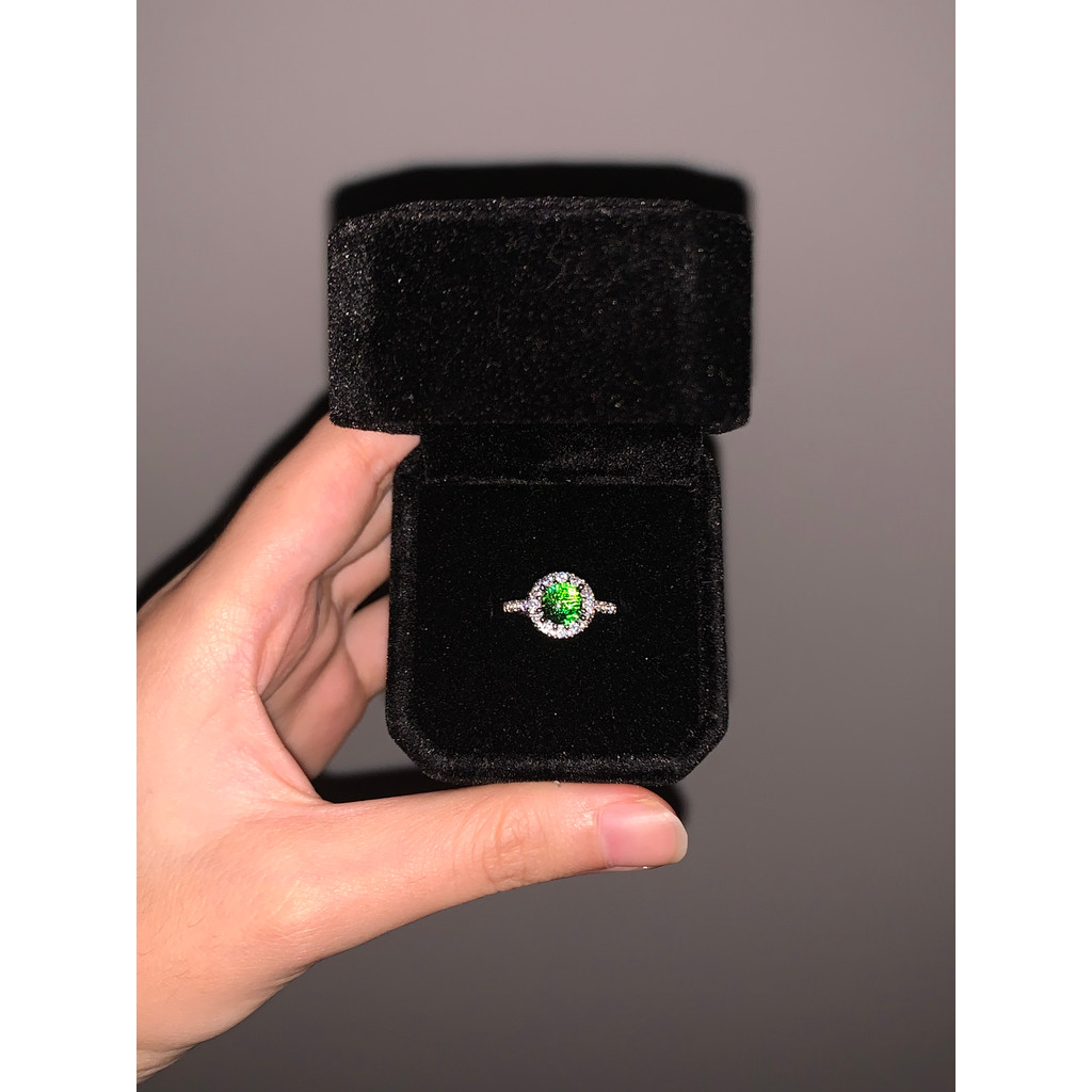 สร้อยคอผีเสื้อสีน้ําเงิน EOC Morpho menelaus – จี้ Dainty Aesthetic ของขวัญหรูหรา ความงามในความเป็นธ