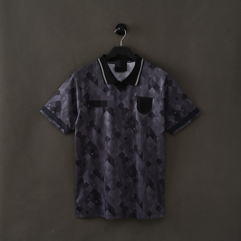 Retro 1990 England away football short Sleeve jersey