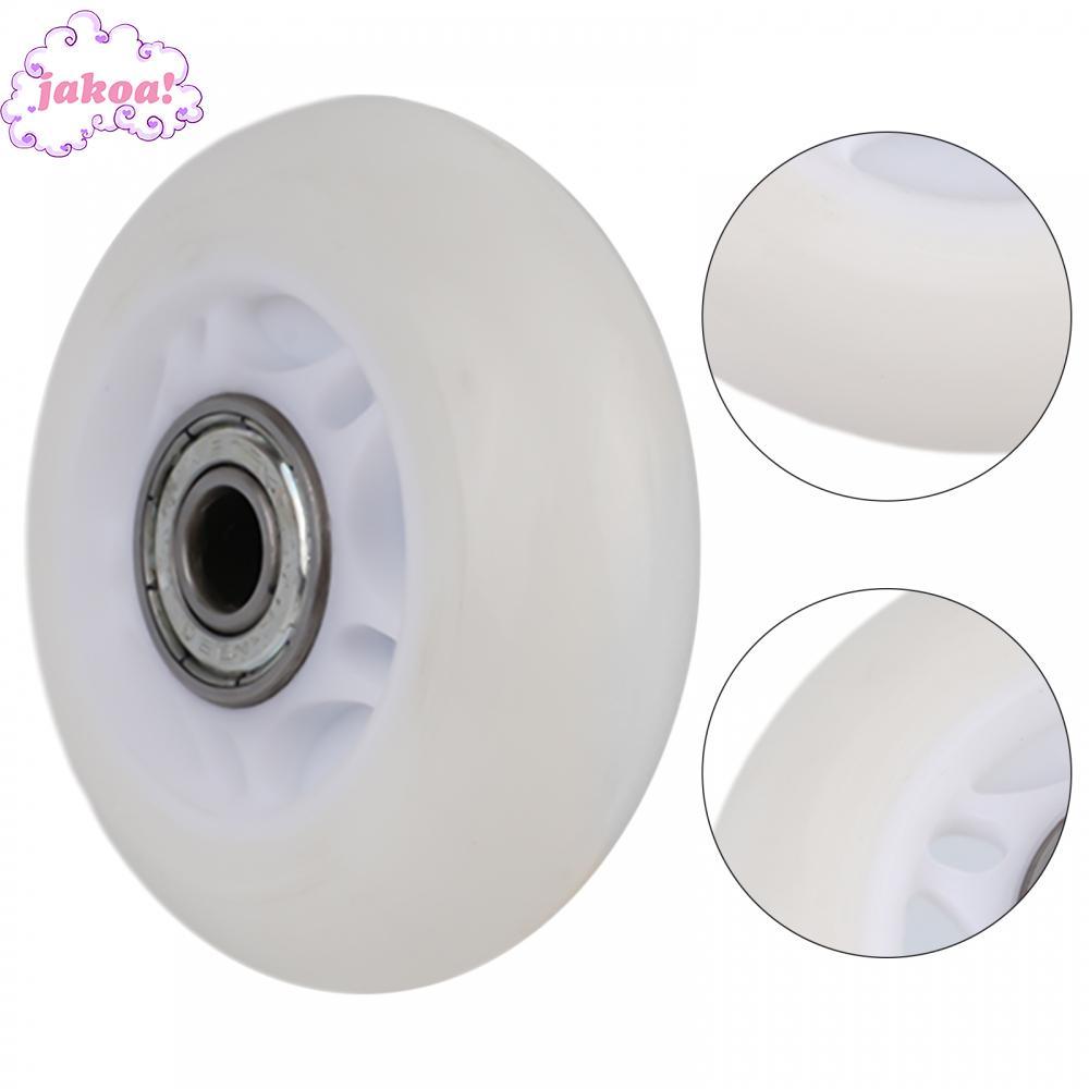 ❀On Sale❀White Glowing Inline Skate Wheels Durable 64mm 70mm 72mm Wheels for Hockey Skate❀