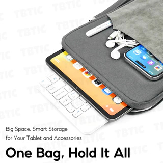 TBTIC กระเป๋าถือสําหรับ iPad Case Air 6 M2 Pro 11 M4 2024 Air 4 5 10.9 2020 2021 Pro 11 2019 10.2 7th 8th 9th 2018 9.7 6th 5th Mini 6 แท็บเล็ตกระเป๋าเก็บ