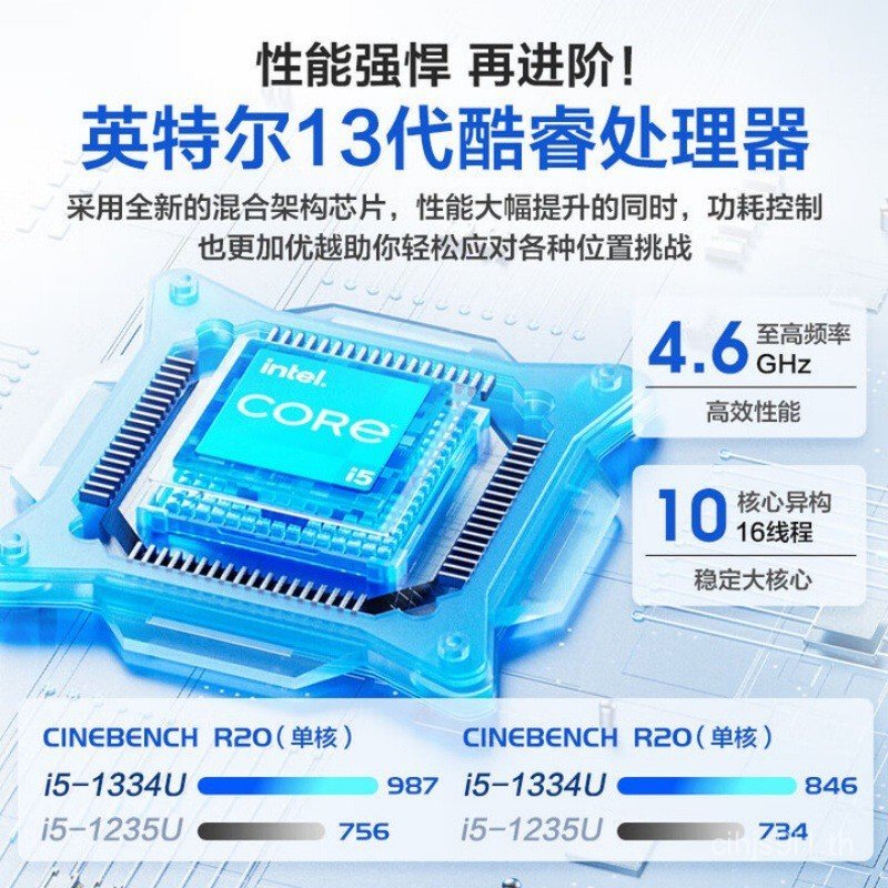 DELL (DELL) DC15250 i5-1334U 16G 512G 15.6 นิ้วคอมพิวเตอร์แล็ปท็อปสํานักงาน