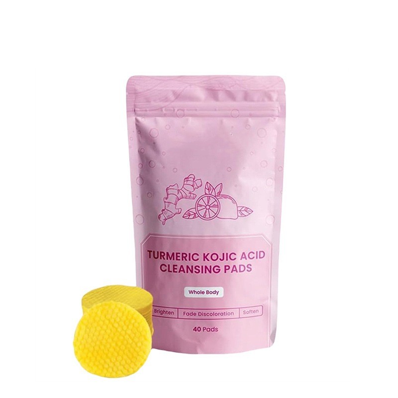 [แนะนํา] NEOUSLY KOJIC ACID PADS, ขมิ้น Koji ACID Cotton PADS ทําความสะอาดอย่างอ่อนโยนให้ความชุ่มชื้