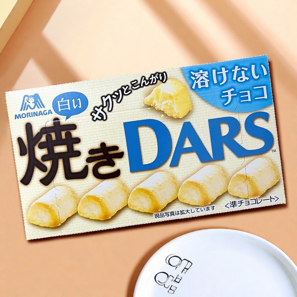 นําเข้า Morinaga Morinaga DARS ช็อคโกแลตอบ/ไวท์ช็อกโกแลต g ของว่างชนิดบรรจุกล่อง 1105