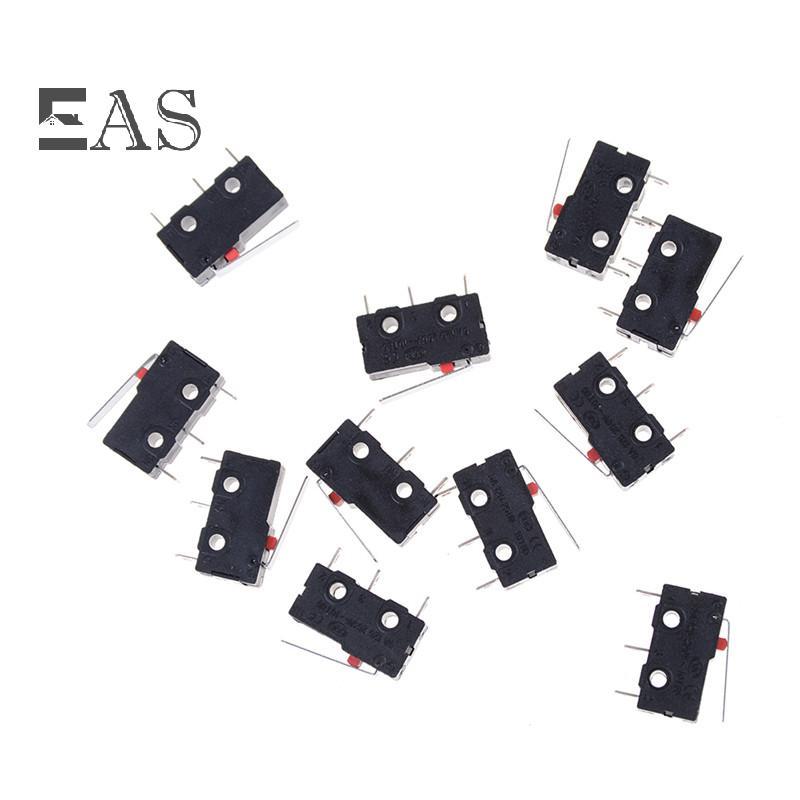 [EA] 10PCS ลิมิตสวิตช์ 3 Pin N/O N/C 5A 250VAC KW11-3Z ไมโครสวิตช์ TH