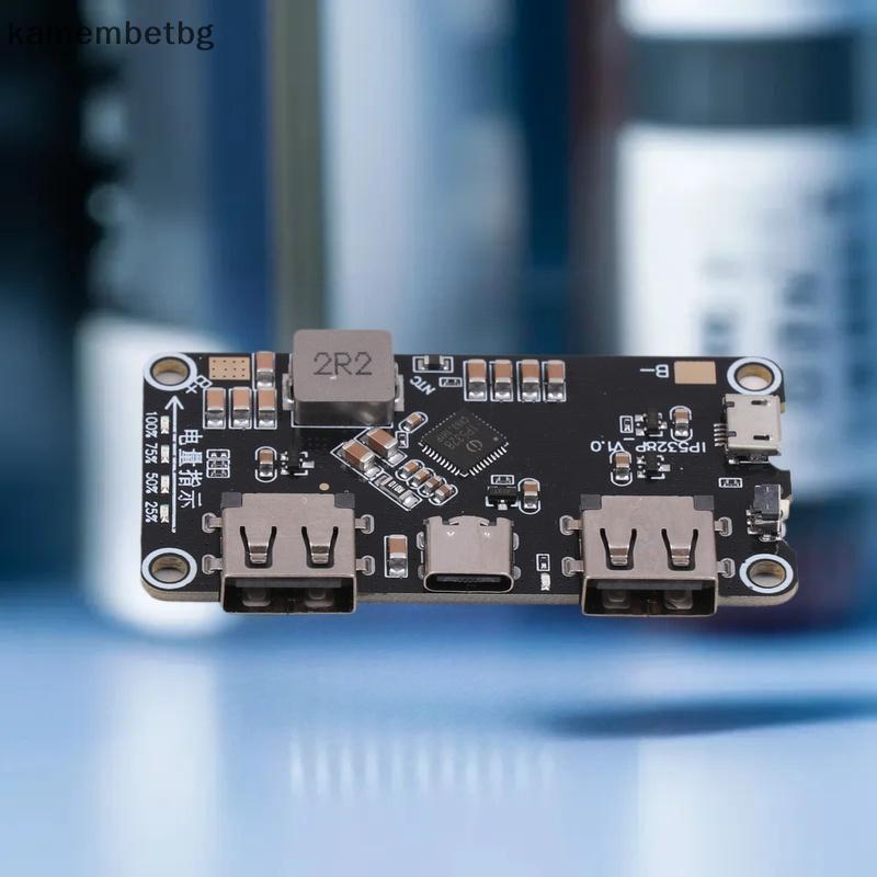 Kamembetbg IP5328P Bidirectional Fast Charge โมดูล 3.7V ถึง 5 V/9 V/12 V Boost Converter สําหรับ DIY