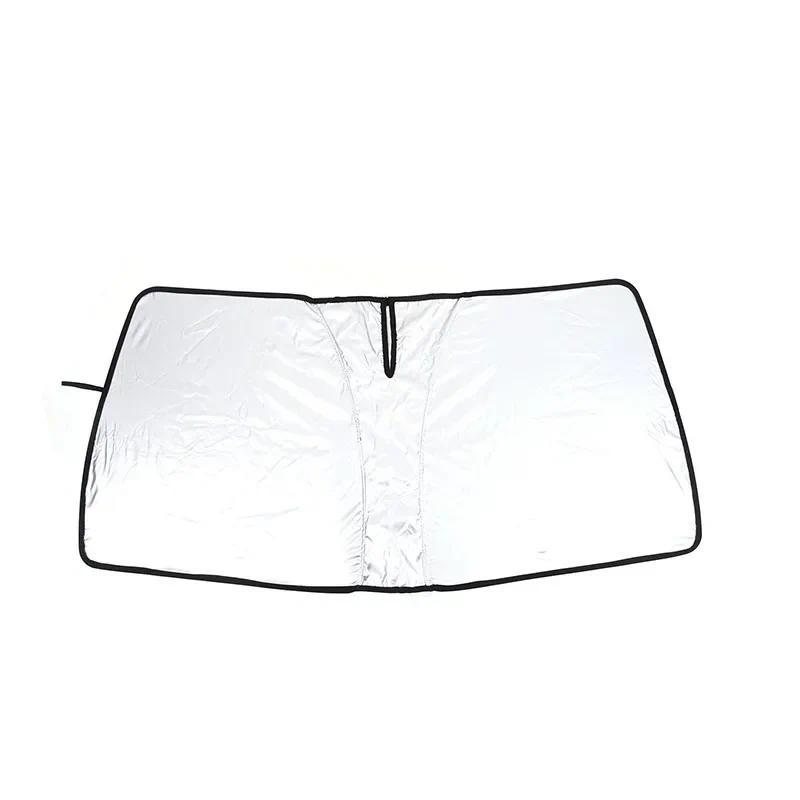 รถ Sun Visor กระจกบังแดดพับหน้าต่างด้านหน้า Sun Shade UV Rays สําหรับ Lexus LX570 2016 -2021 อุปกรณ์