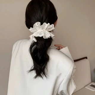 ยางรัดผม หางม้าแต่งลูกไม้ ขนาดเล็ก มาใหม่