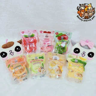 เยลลี่ ยี่ห้อ hamham bakery เจลลี่ สำหรับสัตว์เลี้ยง กระรอก ชูการ์ไกลเดอร์ กระต่าย ลิง กระต่าย เม่นแคระ บุชเบบี้