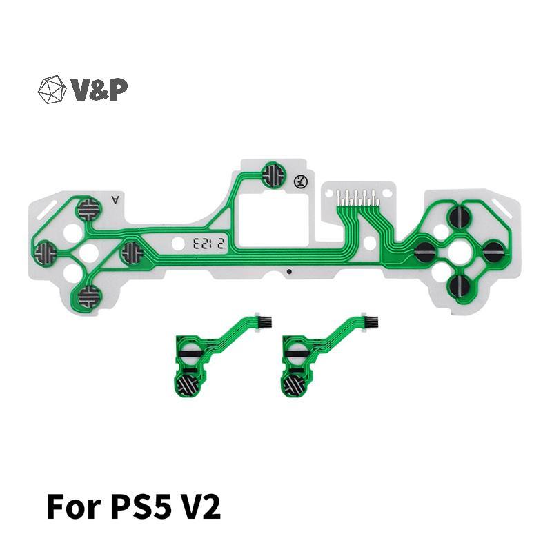 V & P Oril สําหรับ PlayStation 5 V1 V2 V3 Controller ฟิล์มนําไฟฟ้า Flex Cable Circuit Board สําหรับ 