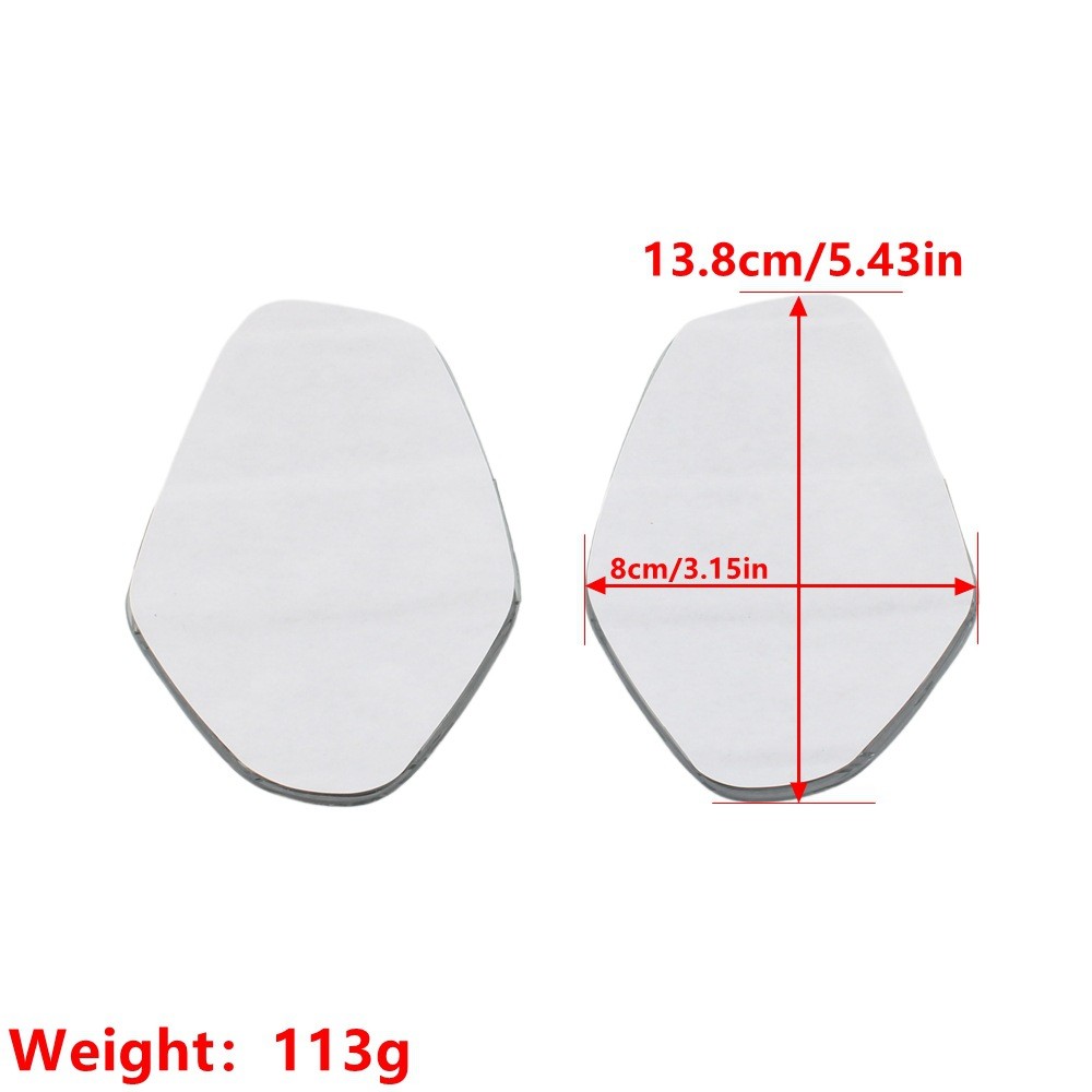 เหมาะสําหรับ NMX155 16-24 NMAX ดัดแปลงมุมมองขนาดใหญ่กระจกนูน Anti-Dazzling กระจกมองหลังเลนส์สะท้อนแส