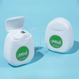 พร้อมส่ง ไหมขัดฟันสำหรับคนจัดฟัน 50m มันจะขยายตัวเมื่อสัมผัสกับน้ำ ใช้ขัดฟัน อุปกรณ์ทำความสะอาดช่องปาก