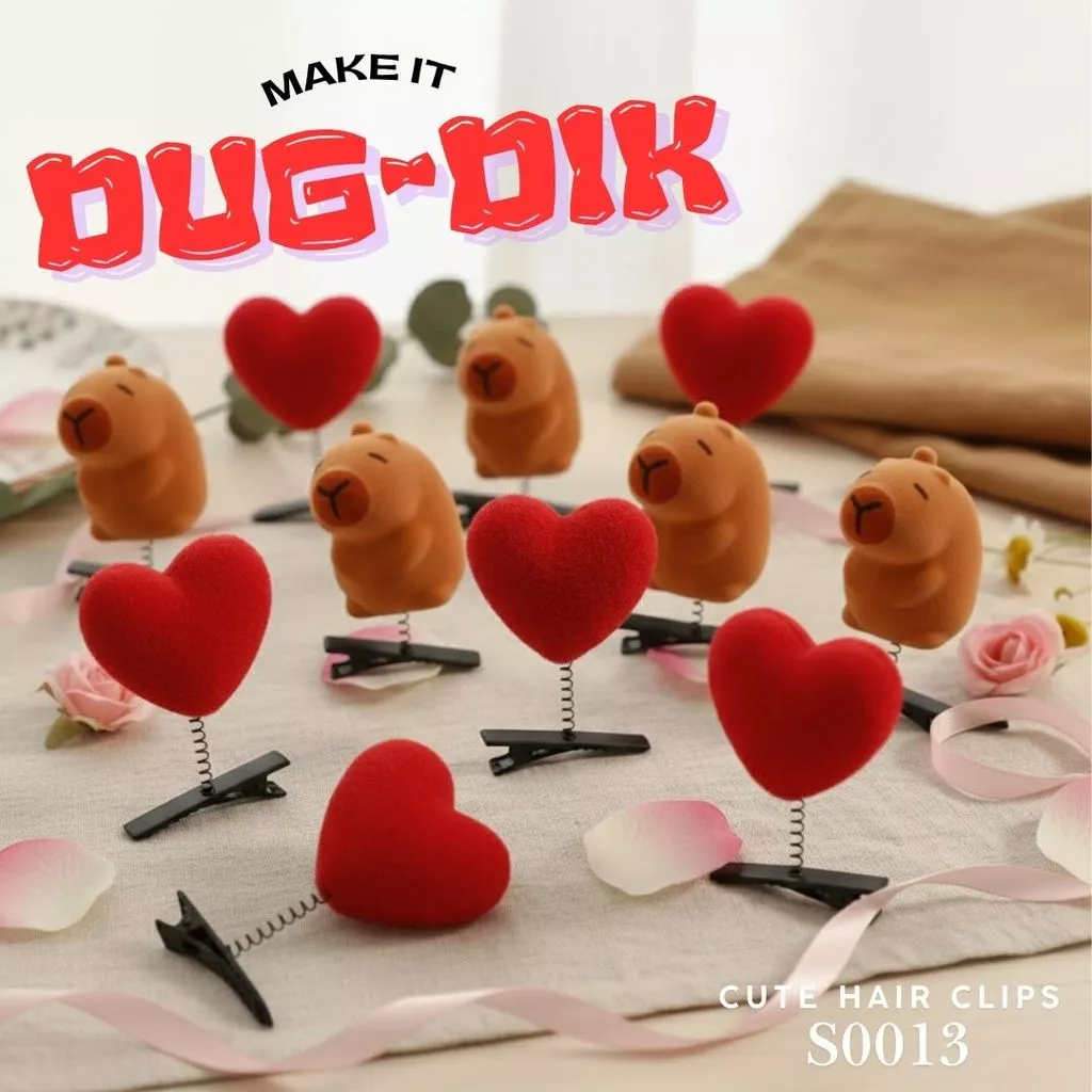 S0013 กิ๊บติดผม ดุ๊กดิ๊ก แฟนซี น่ารักๆ Cute Hair Clip ขนาดเล็ก สไตล์เกาหลี ของขวัญ ของแจก
