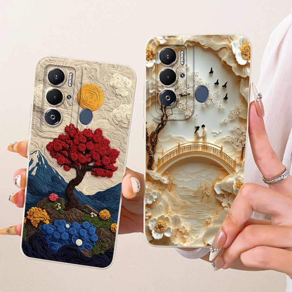สําหรับ Tecno Pova Neo ปลอก LE6 LE6h ยอดนิยม Sunflower Space Soft Candy ซิลิโคน TPU ปกหลังสําหรับ Te