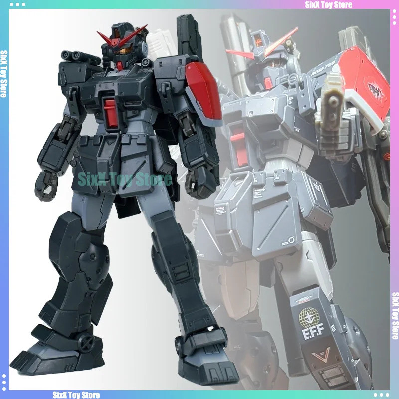 ในสต็อก Ak รุ่น 1/144 ประกอบชุด Hg Rgm-79s Gm Spartan สีดํา Dingo Action Figure รวบรวมพลาสติกชุด