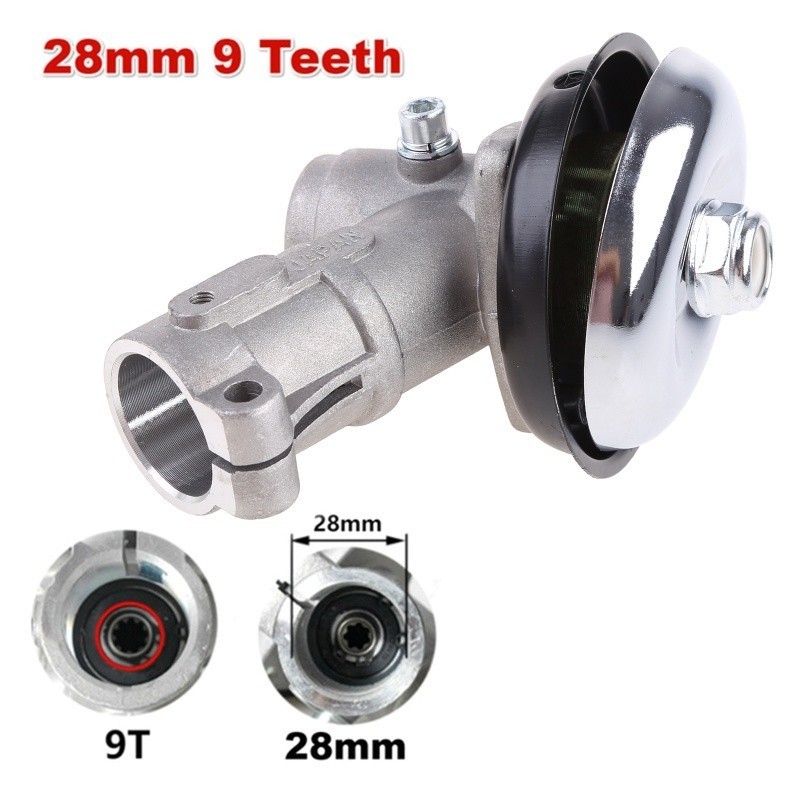 หัวเกียร์เครื่องตัดหญ้าNB411 NB411 แท้100% หัวเกียร์ 28มม. 9ฟัน - รูปที่ 2